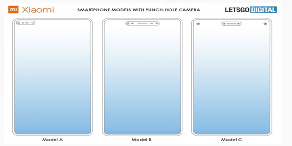 小米申請(qǐng)打孔屏手機(jī)專利 或于近期發(fā)布