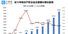 我國專利數(shù)量排名全球第一！前八月我國新增知識產(chǎn)權(quán)企業(yè)7.37萬家