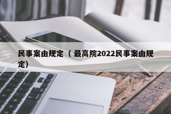 民事案由規(guī)定（ 最高院2022民事案由規(guī)定）