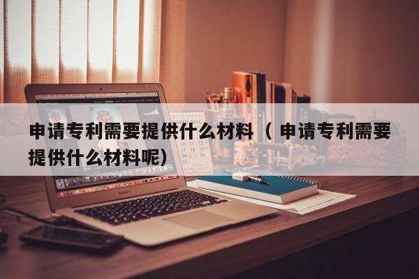 申請專利需要提供什么材料（ 申請專利需要提供什么材料呢）